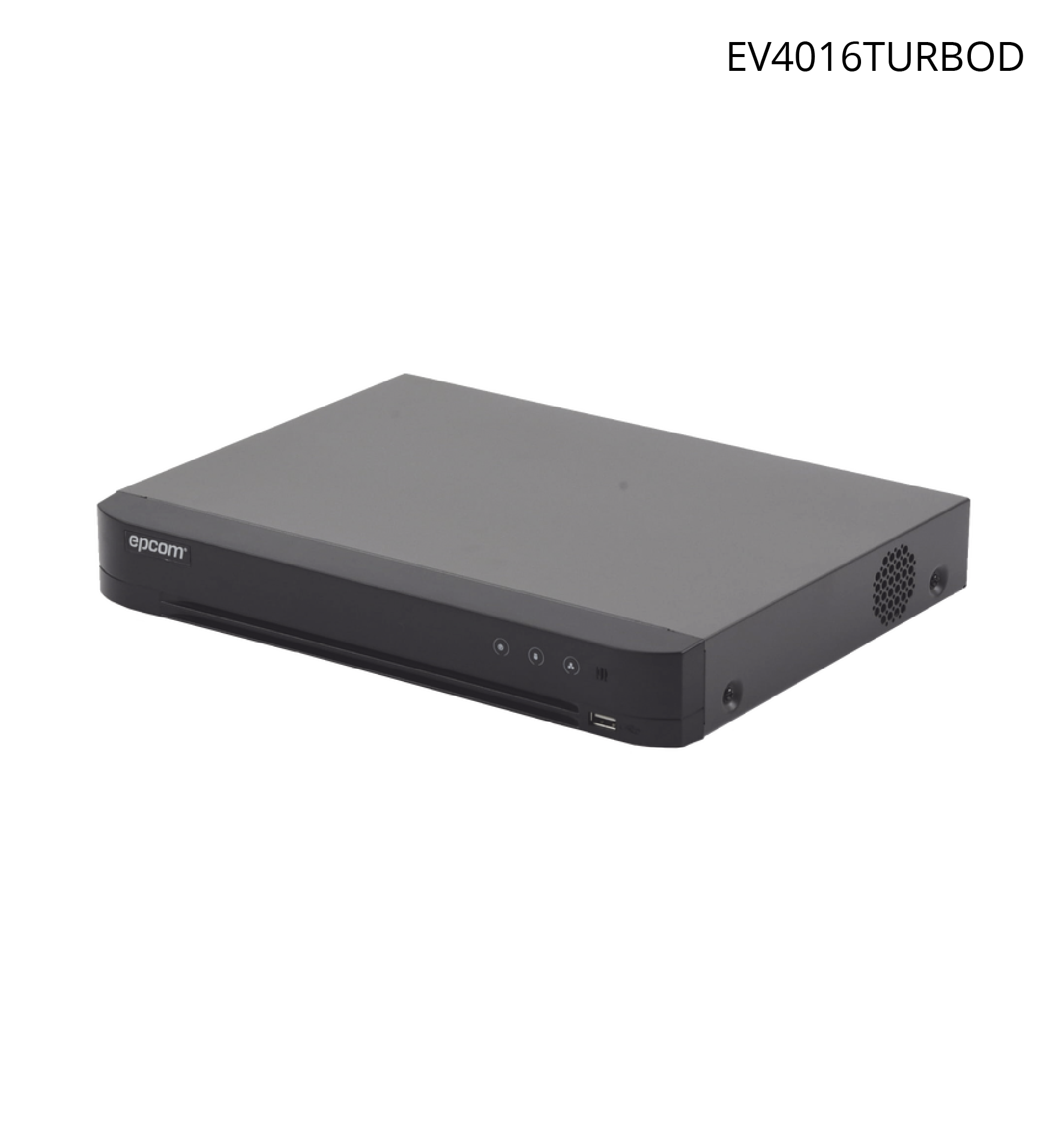 DVR Epcom de 4MP, 16 Canales + 8 Canales IP, Detección de Cuerpo Humano, Audio por coaxitron.