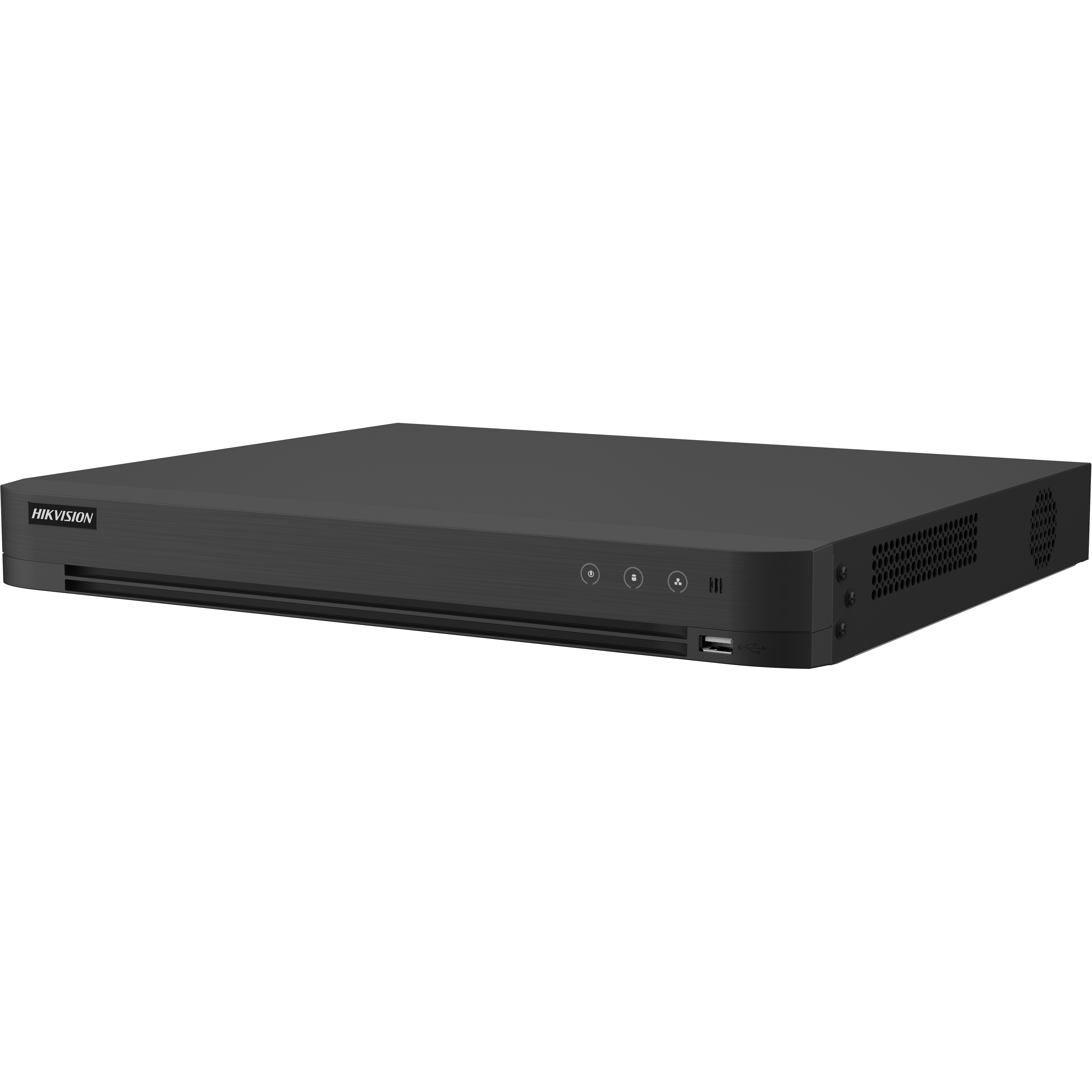 DVR HIKVISION 32CH 3K LITE AcuSense Reconocimiento facial, audio dos vías 8CH IP 6MP/5MP/4MP HDD 12TB / iDS-7232HQHI-M2/XT