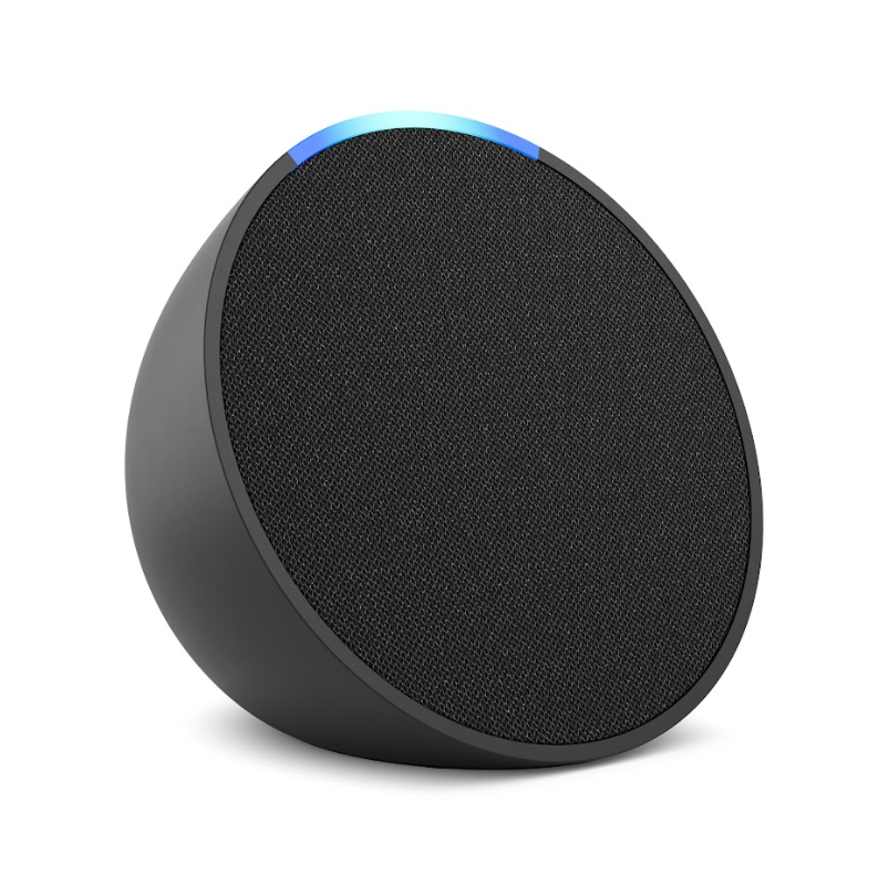 Parlante Inteligente y Compacto con Sonido definido y Alexa. EchoPop