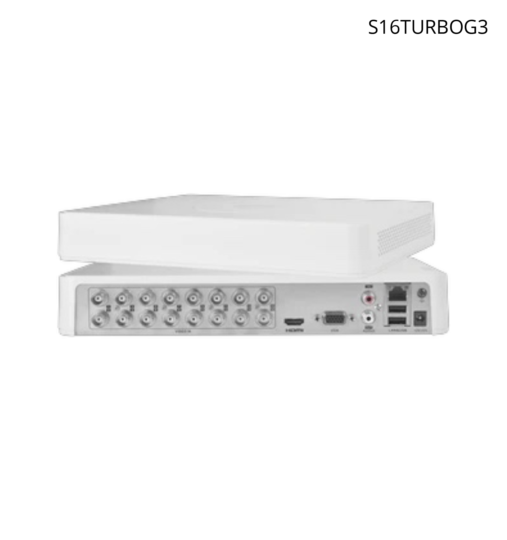 DVR Epcom de 2MP, 16 Canales 1080p + 2 Canales IP / Audio por Coaxitrón.