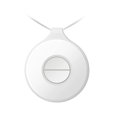 Botón de Pánico Doble Inalámbrico Portátil Epcom AX / IP54 / Indicador LED