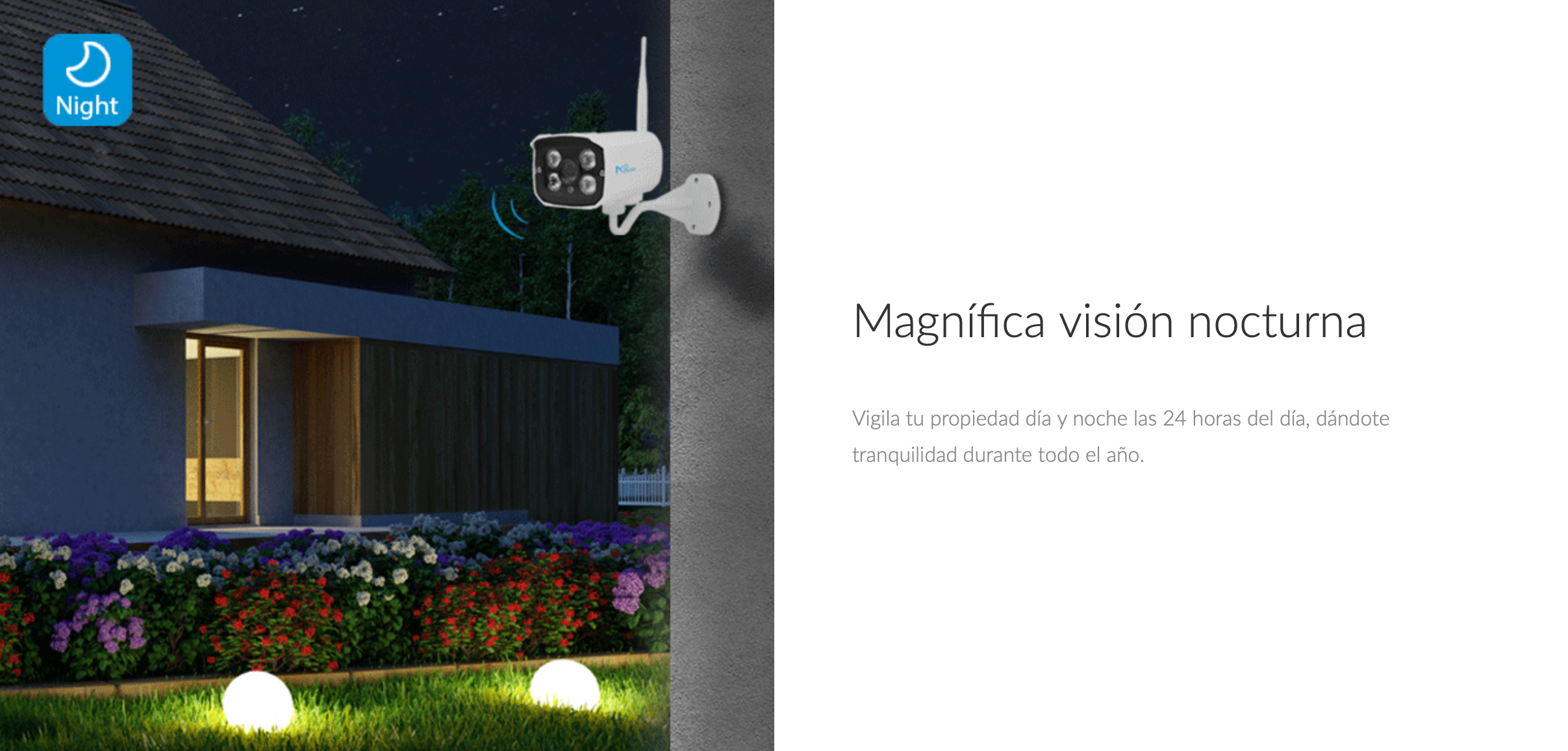 Kit de 4 Cámaras IP Wifi 2MP ZkTeco / Lente 3.6 mm / Detección de personas.