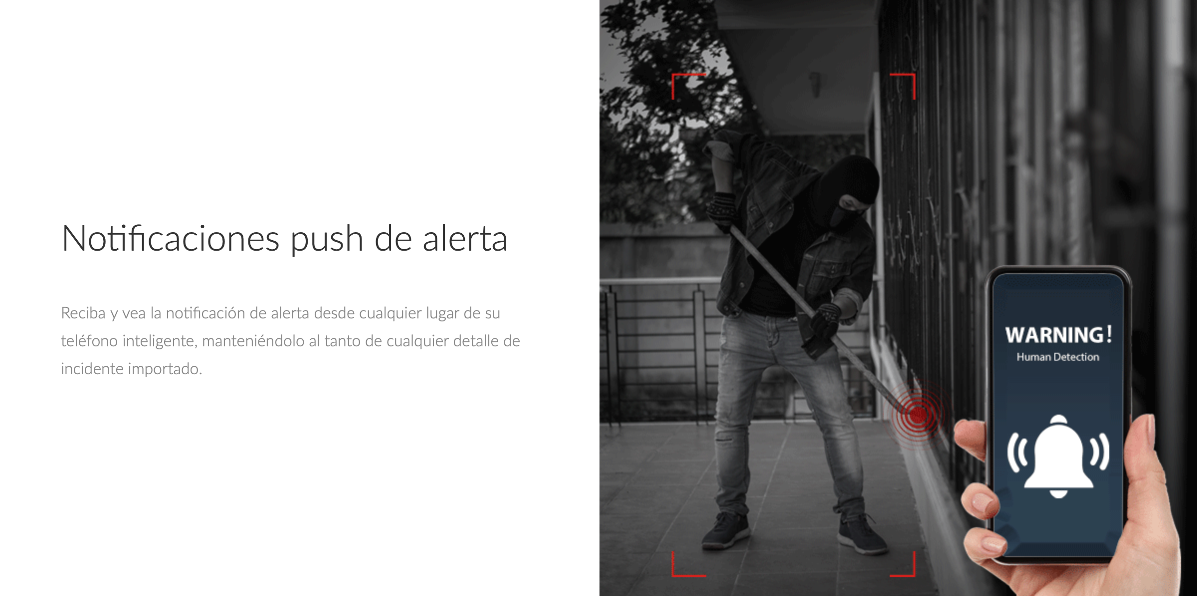 Kit de 4 Cámaras IP Wifi 2MP ZkTeco / Lente 3.6 mm / Detección de personas.