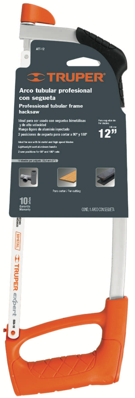 Marco Fijo con Segueta Truper ATT-12.