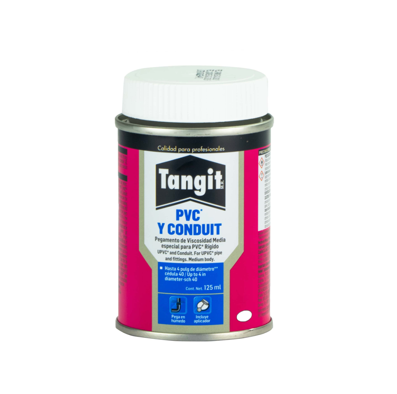 Pegamento PVC y Conduit Lata 1/32-GLN / Tangit 125-ML.