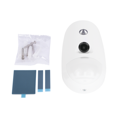 Cámara Inalámbrica + PIR / 7 Años de Batería / Inmunidad a Mascotas / Rango de Detección de 12 mts / DSPDPC12PEG2WB