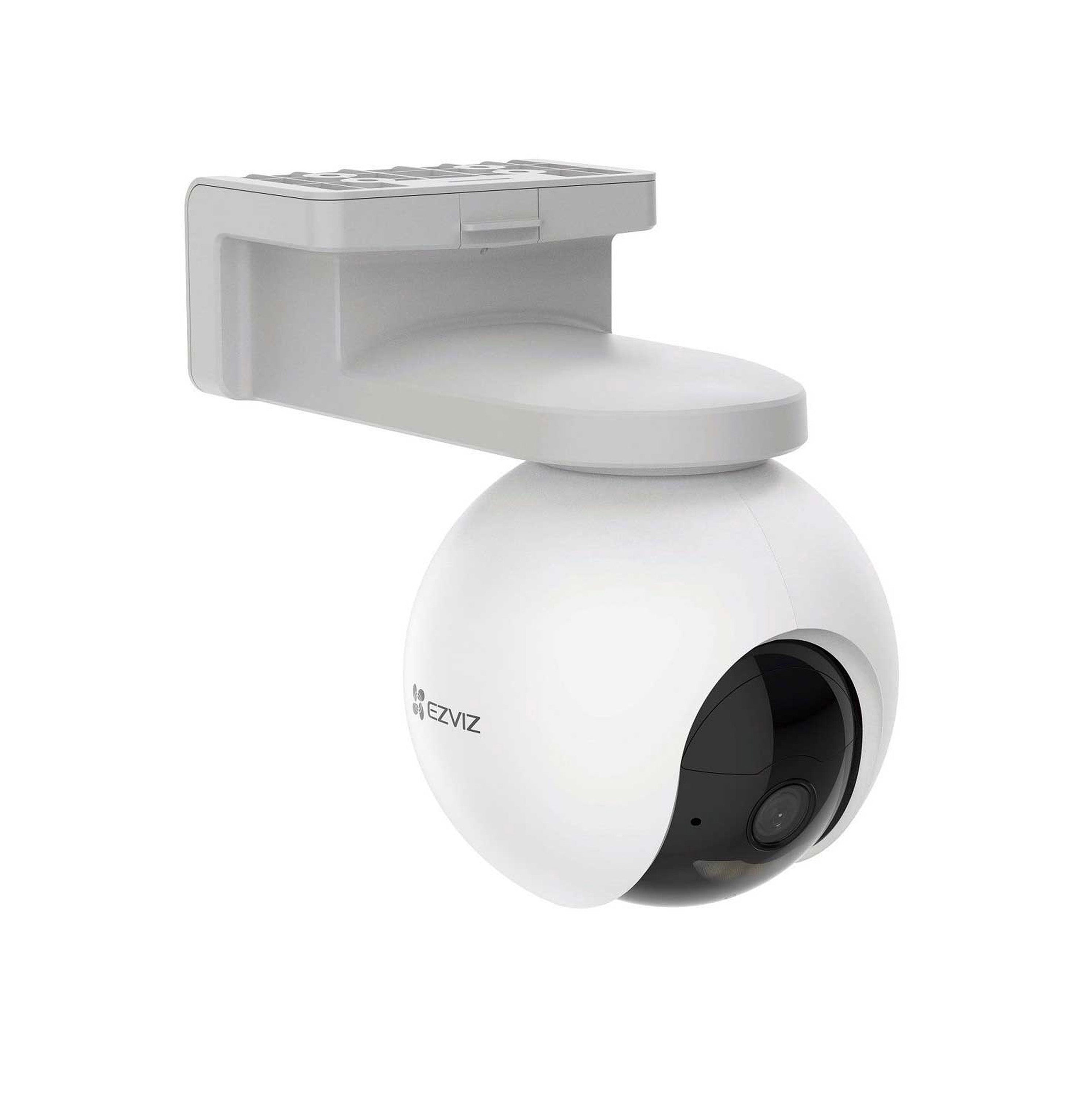Cámara EZVIZ Wifi, 4MP, 8X Zoom, Rotación 360°, Exterior, Detección de Movimiento y Batería.