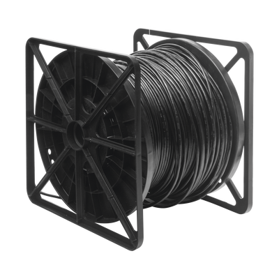 Cable UTP CAT5E LinkedPro, Color Negro, Exterior, Certificado 100% Cobre UL.