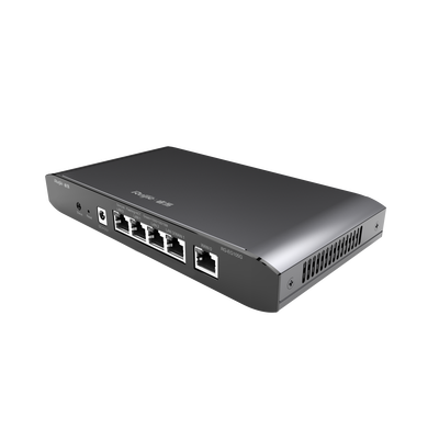 Router Ruijie Administrable Cloud con 3 puertos LAN gigabit / Hasta 100 clientes con desempeño de 500 Mbps.