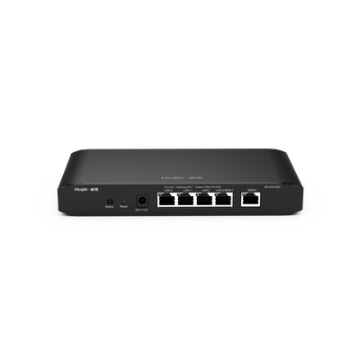 Router Ruijie Administrable Cloud con 3 puertos LAN gigabit / Hasta 100 clientes con desempeño de 500 Mbps.