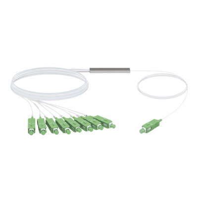 Divisor de Fibra Óptica Skylink 1X8 0.9MM - 1M.