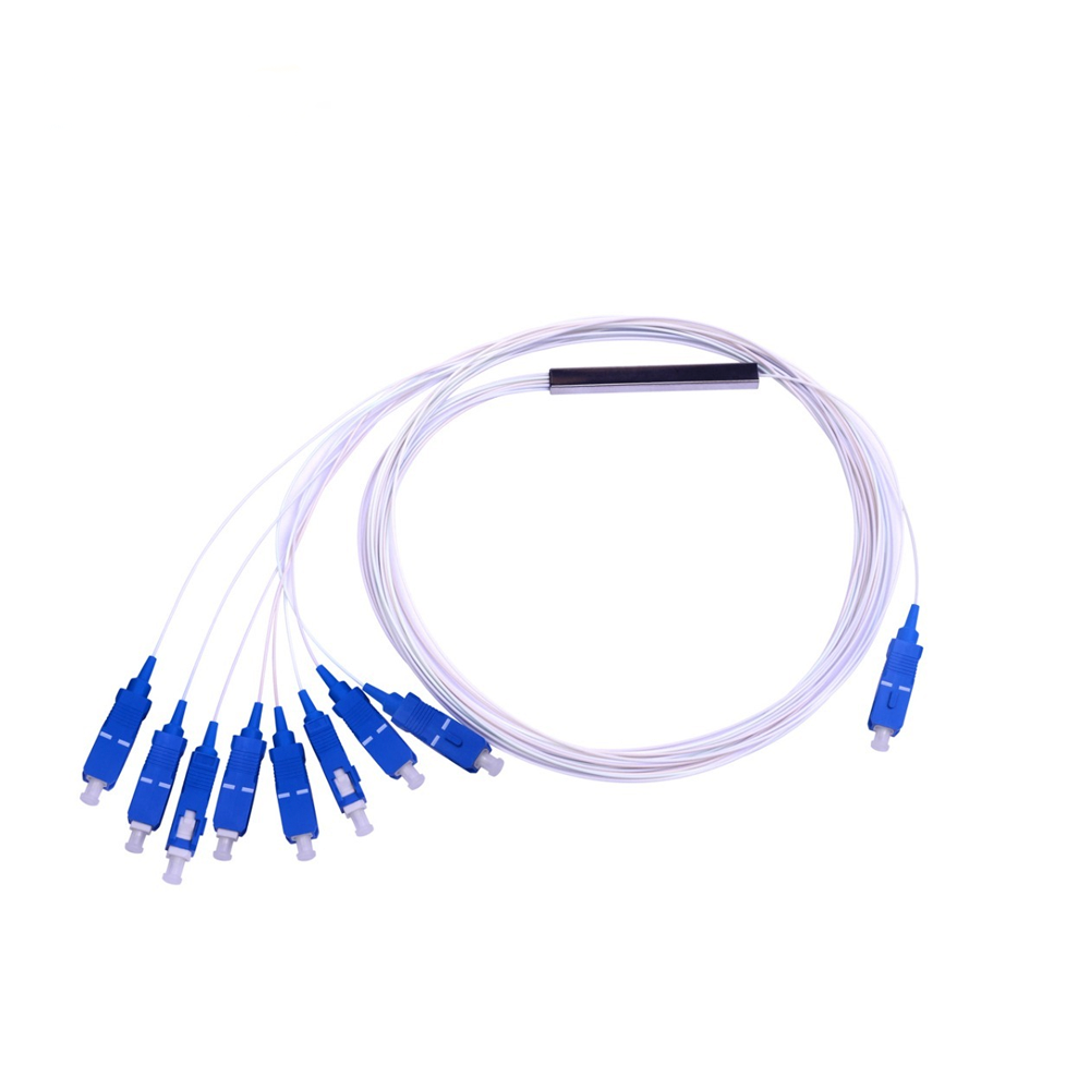 Divisor de Fibra Óptica Skylink 1X8 0.9MM - 1M.