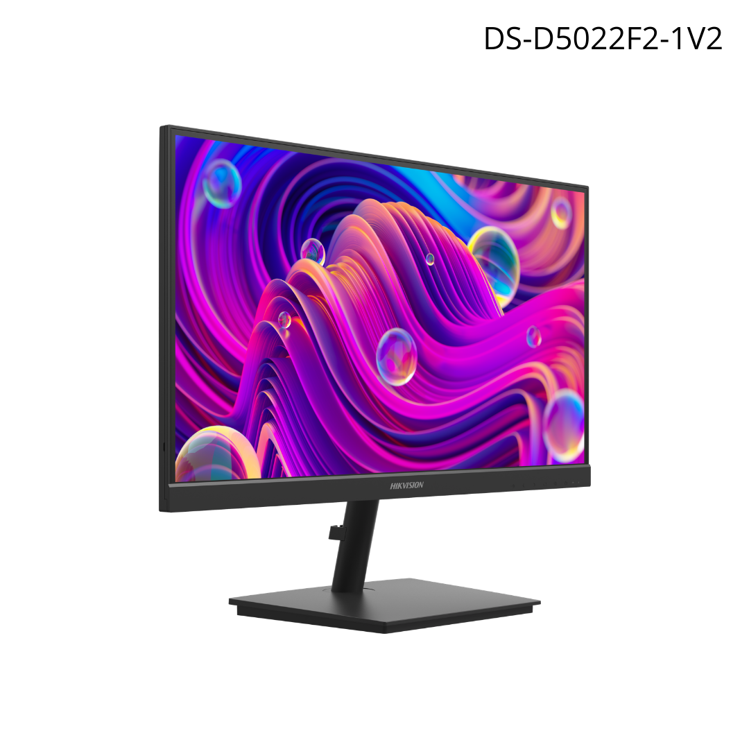 Monitor Hikvision 22 pulgadas FHD 1080 HDMI, VGA USO 16/7 DS-D5022F2-1V2
