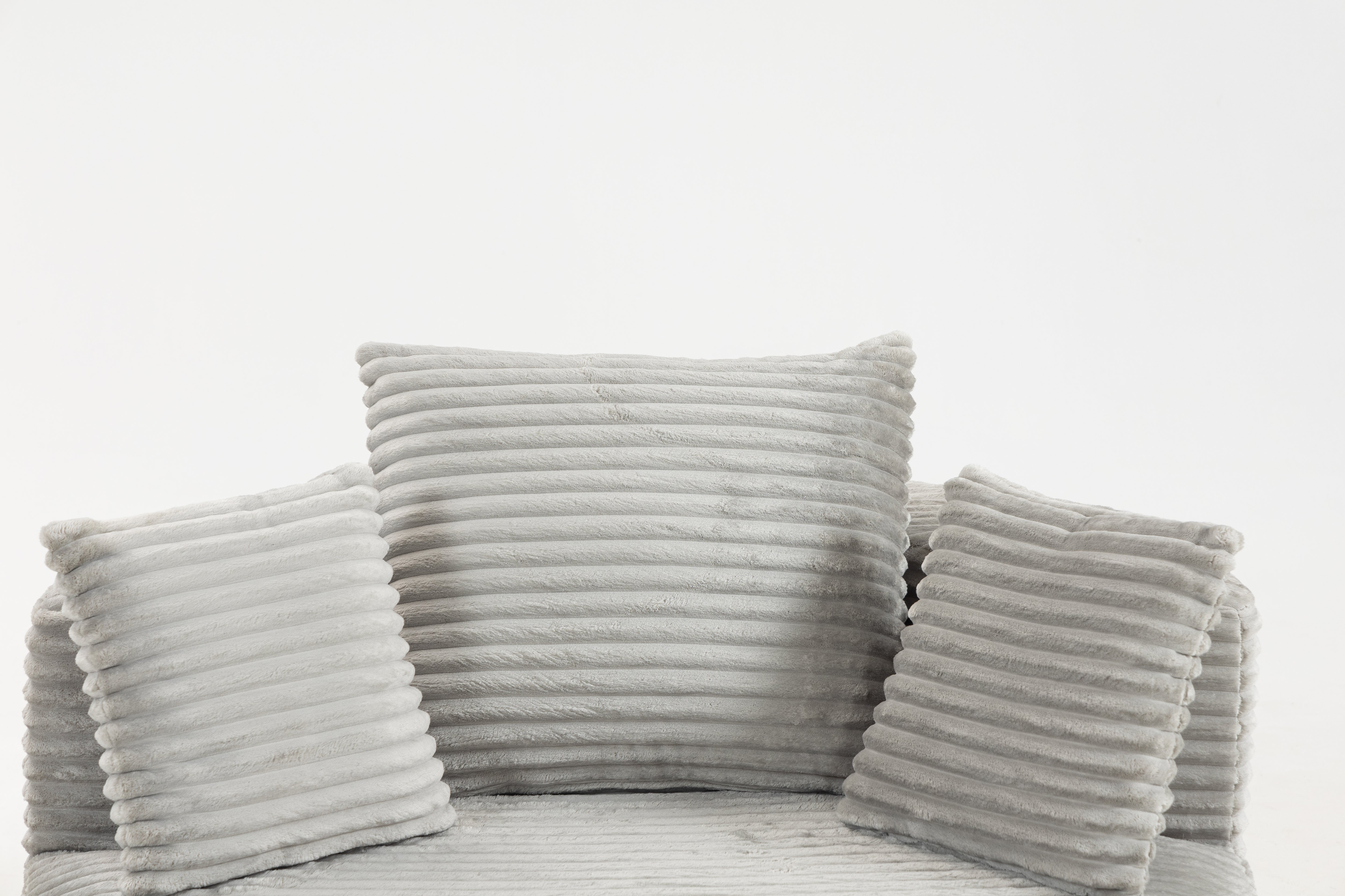 Sofá SIT Lumina individual foam de alta densidad color beige, gris, gris claro / 110 x 103 x 62.5 cm / SIT-LUMINA