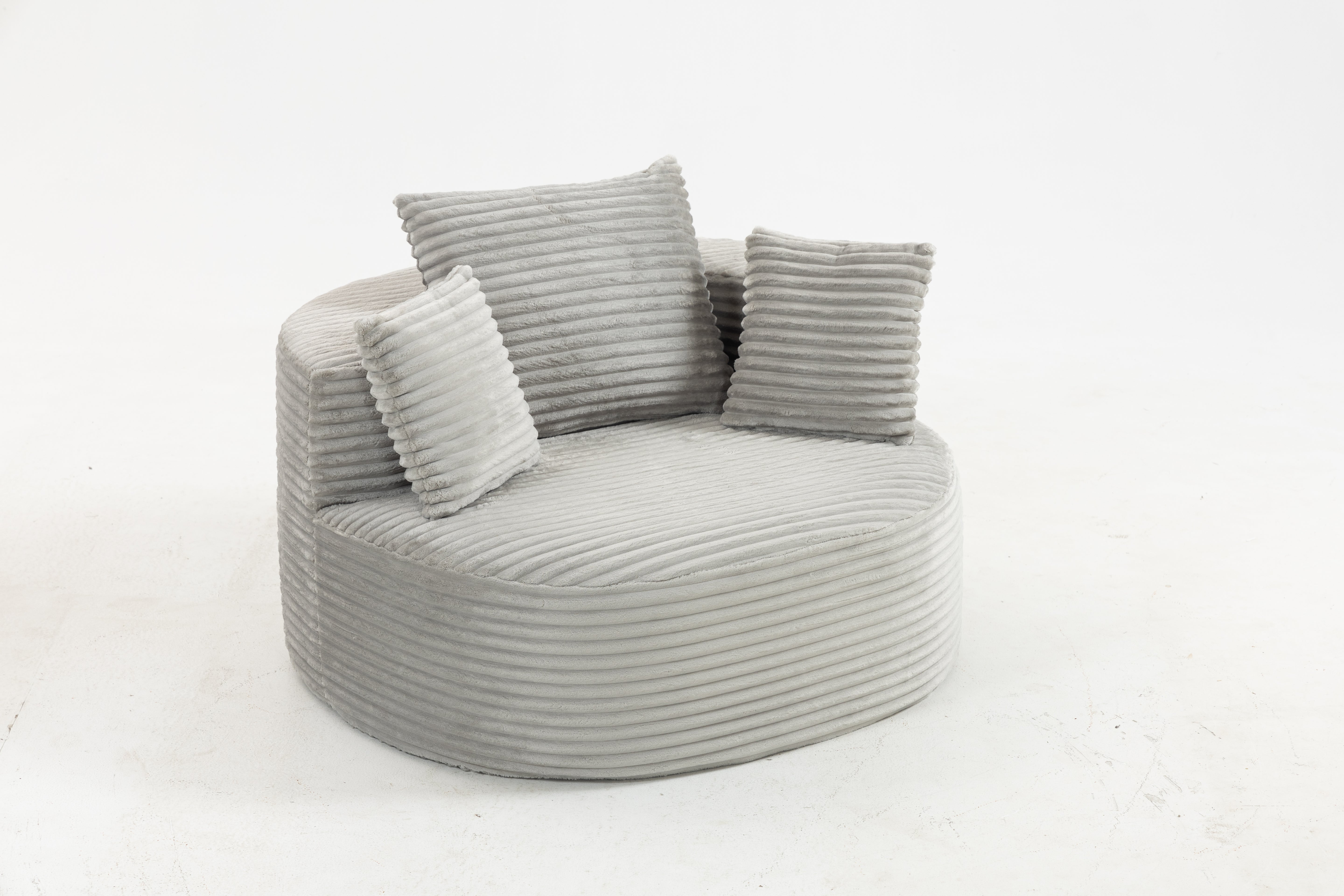 Sofá SIT Lumina individual foam de alta densidad color beige, gris, gris claro / 110 x 103 x 62.5 cm / SIT-LUMINA