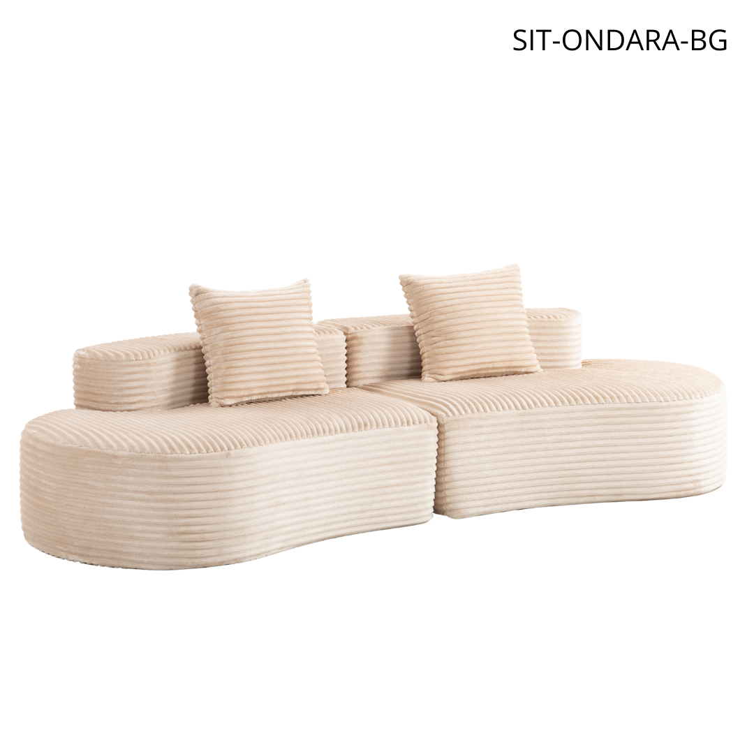Sofá Combinable SIT ONDARA Comprimido – Alta Comodidad Espuma de alta densidad SIT-ONDARA