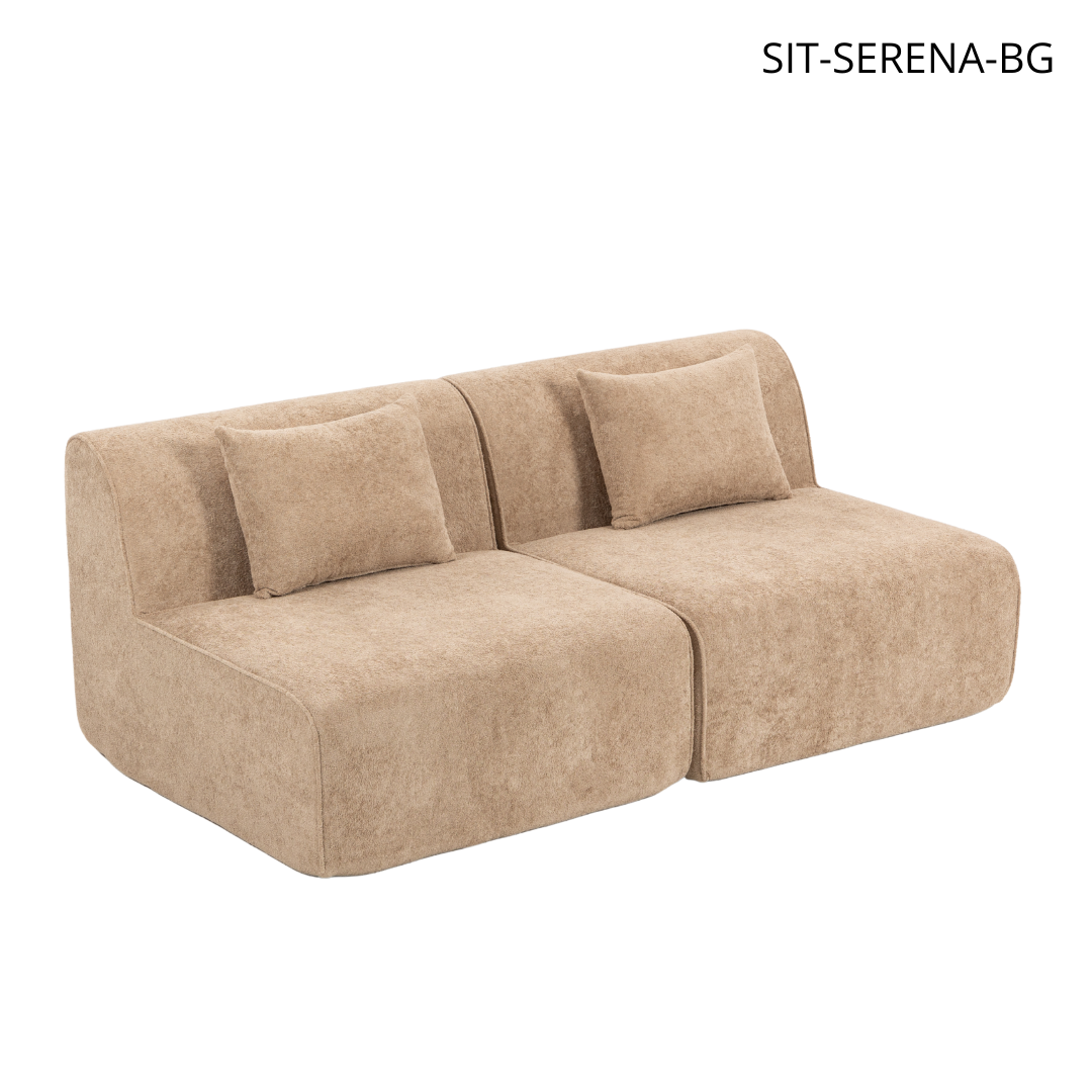 Sofá SIT Serena foam de alta densidad color beige o verde / medida 101 x 92 x 71/77 cm / SIT-SERENA