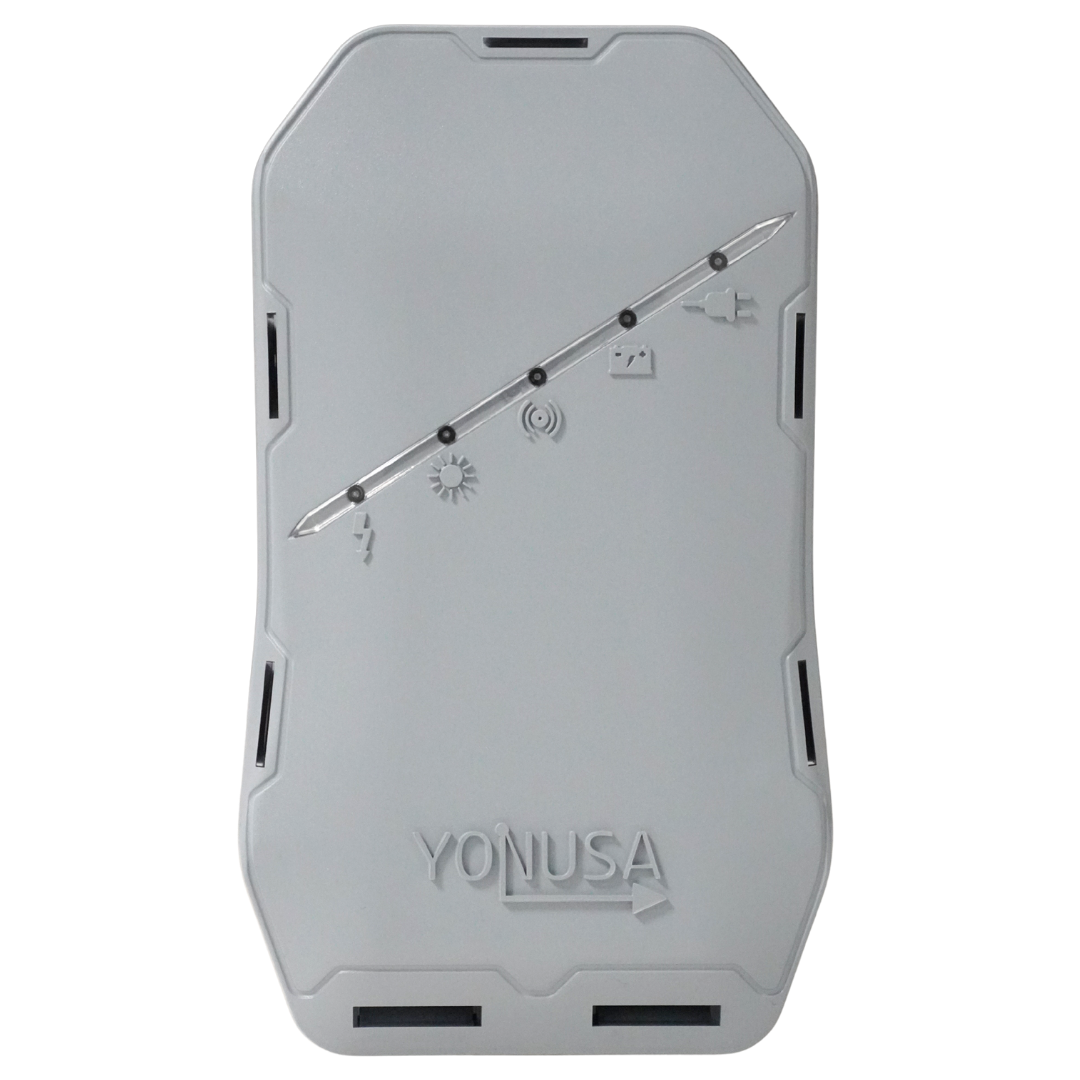 ENERGIZADOR YONUSA DE GENERACIÓN YONUSA, CUBRE 500 MTS LINEALES O 100 MTS EN 5 LINEAS,CONTROL REMOTO