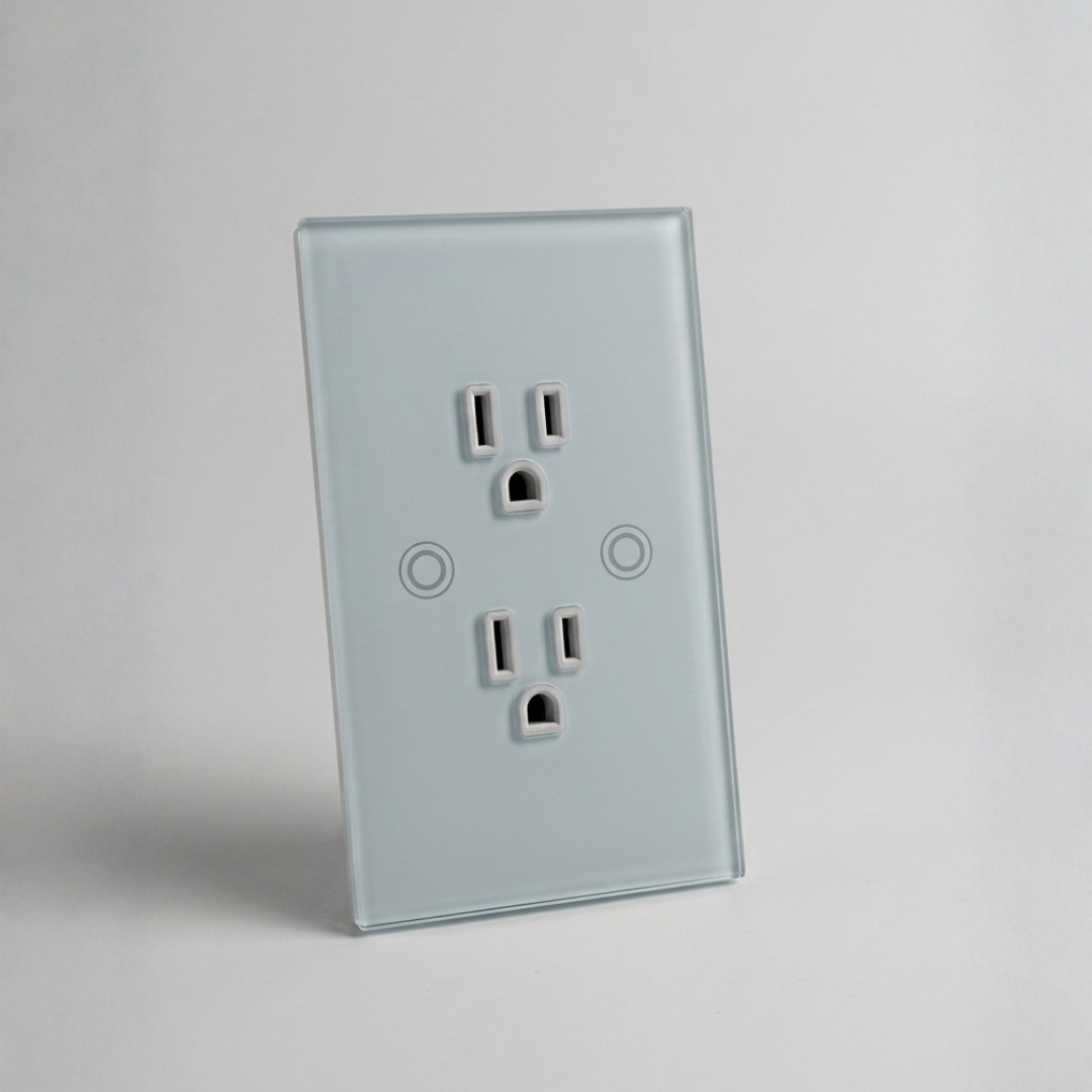 Tomacorriente SKYLINK WIFI de pared 100V-240V 50/60Hz 10A 2000W TUYA APP | SK-IW100