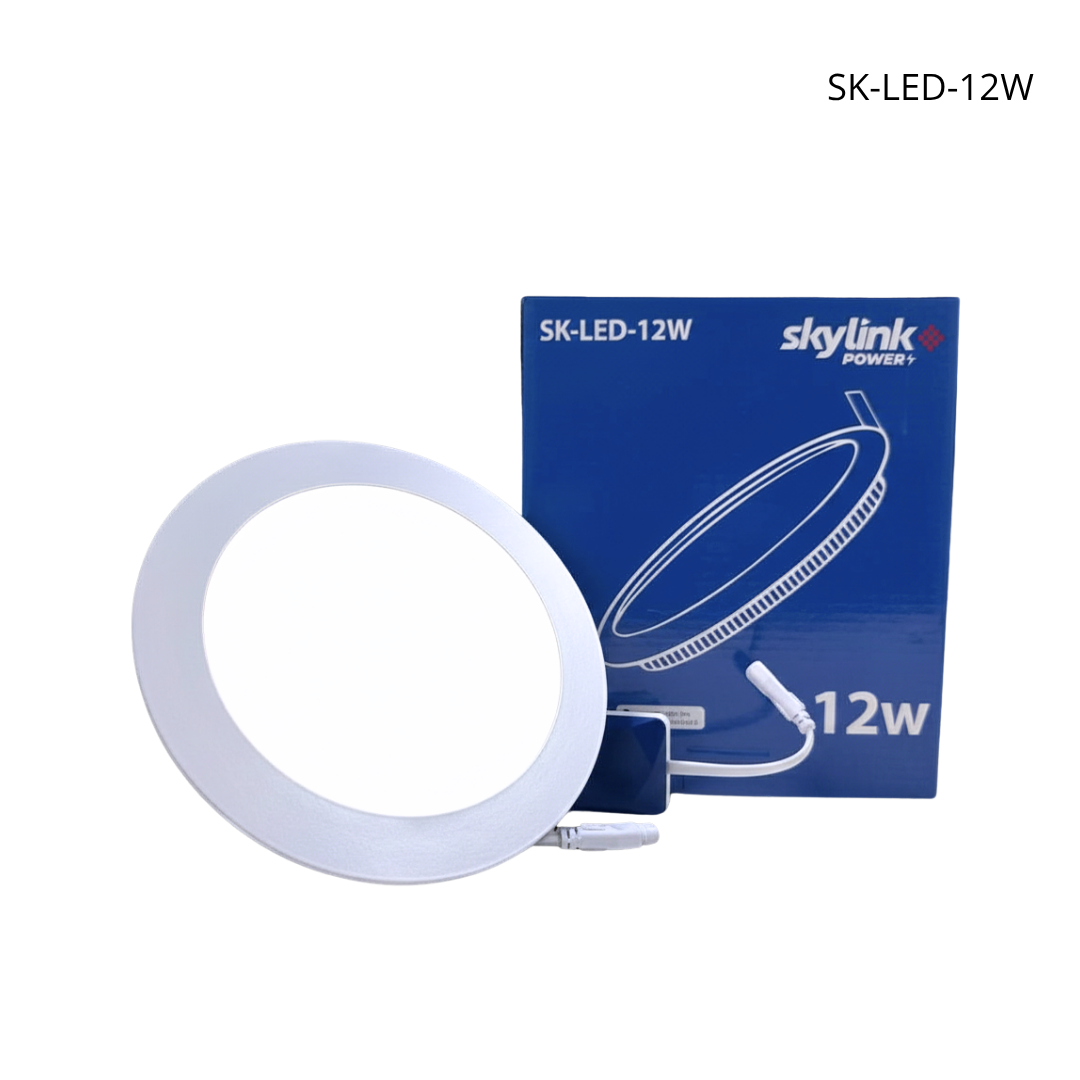 Lámpara LED SKYLINK 9W y 12W WiFi AC100-265V CCT TUYA APP 300mA | SK-LED-9W | SK-LED-12W