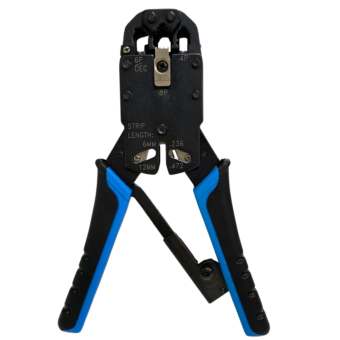 CRIMPADORA TENAZA DE RED 3 EN 1, ALICATE PARA CONECTOR RJ45 Y RJ11 LINKBASIC