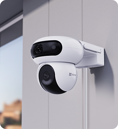 Cámara EZVIZ Wifi, Panorámica doble lente 4MP+4MP, IP67, PT-360°. Visión a Color Nocturna.