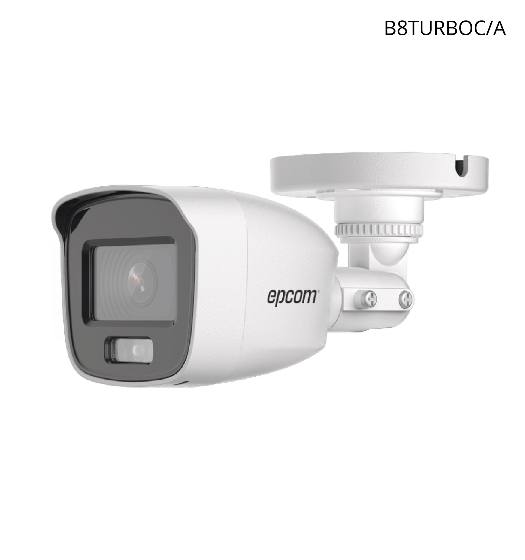 Cámara Epcom Bala 1080p TurboHD, Microfono Integrado, Imagen a color 24/7, Lente 2.8 mm, Metálica, IP66.