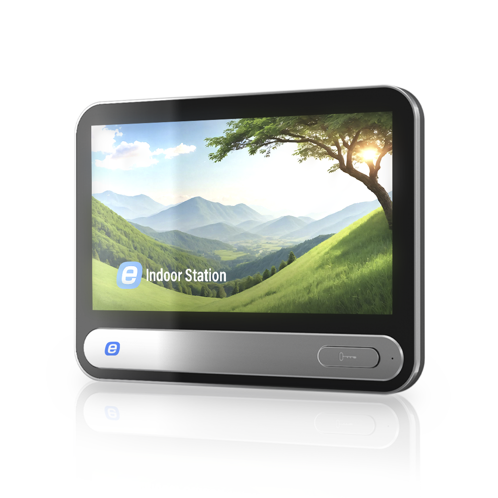 MONITOR IP EPCOM E-SERIES GEN3, WIFI, POE, PANTALLA TOUCH DE 7", NDAA, AUDIO DE 2 VIAS, APERTURA REMOTA