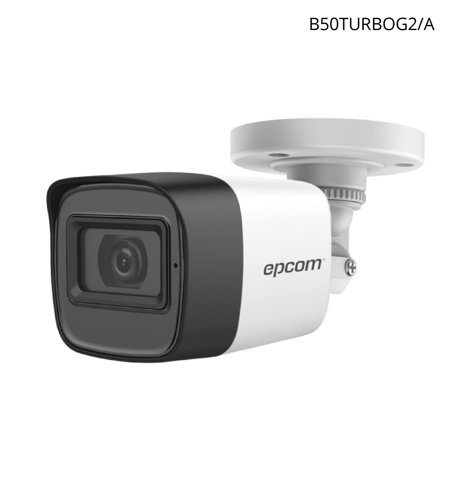 Cámara Epcom Bala de 5MP TurboHD, Exterior IP67, Micrófono Integrado, 30 MTS IR, Audio por Coaxitron.