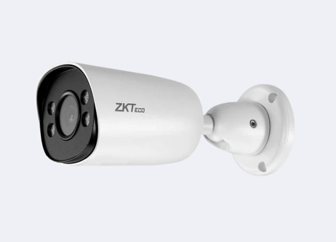 Cámara análoga bala 1080p ZKTeco full HD, metálica color 24/7 IP67