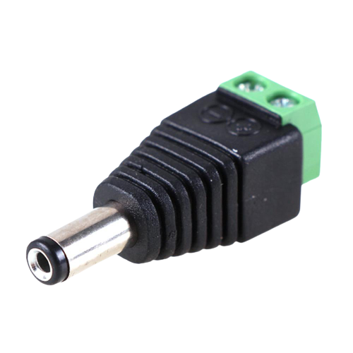 Conector macho con mecha DC-POWER adapter Click cam