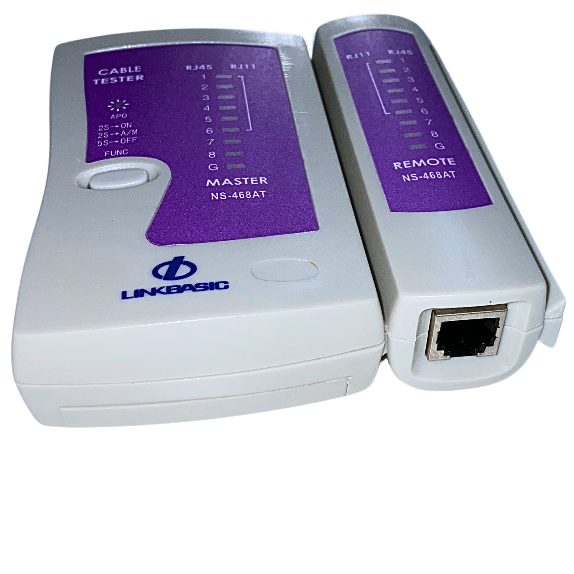 TESTER LINKBASIC PARA CABLE LAN UTP/STP DE 4 Y 2 PARES (10/100 BASE-T)