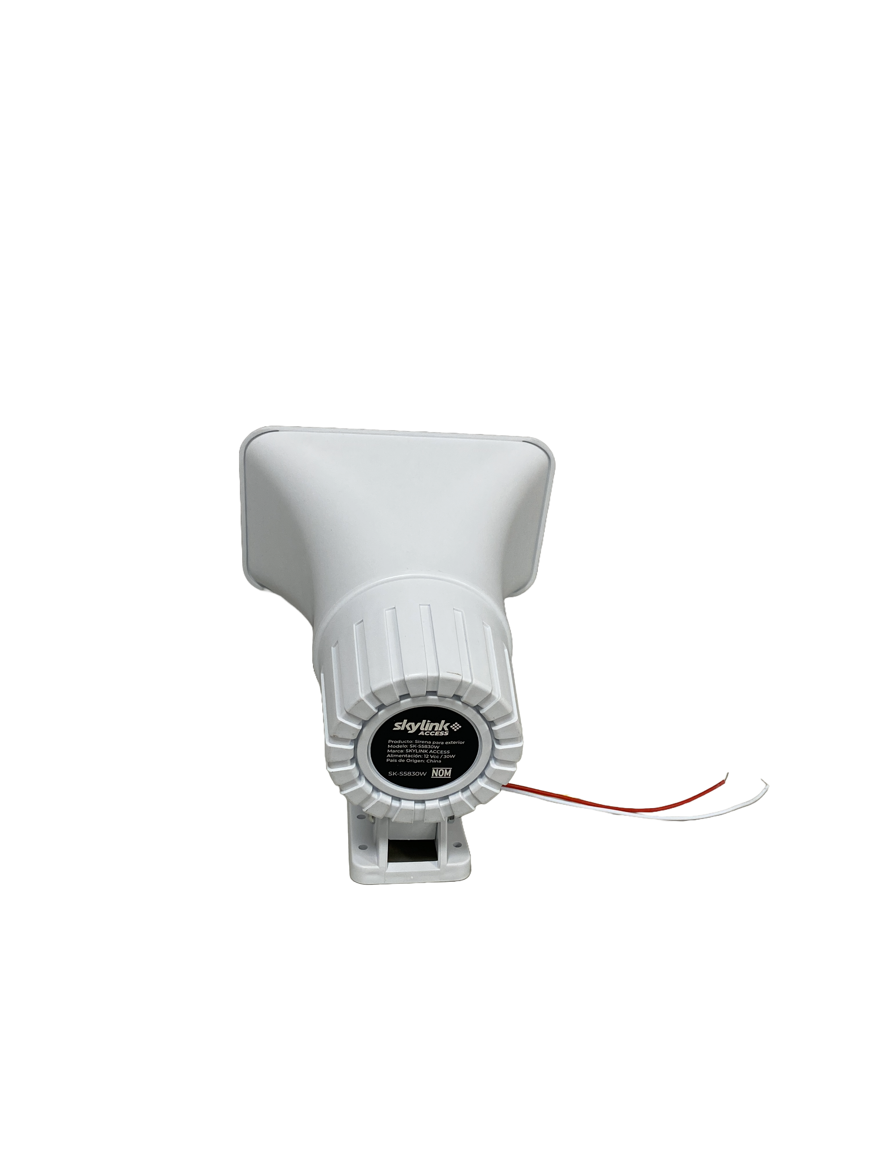 Sirena Skylink de 30 Watts / Doble Tono / Exterior / 12VCC
