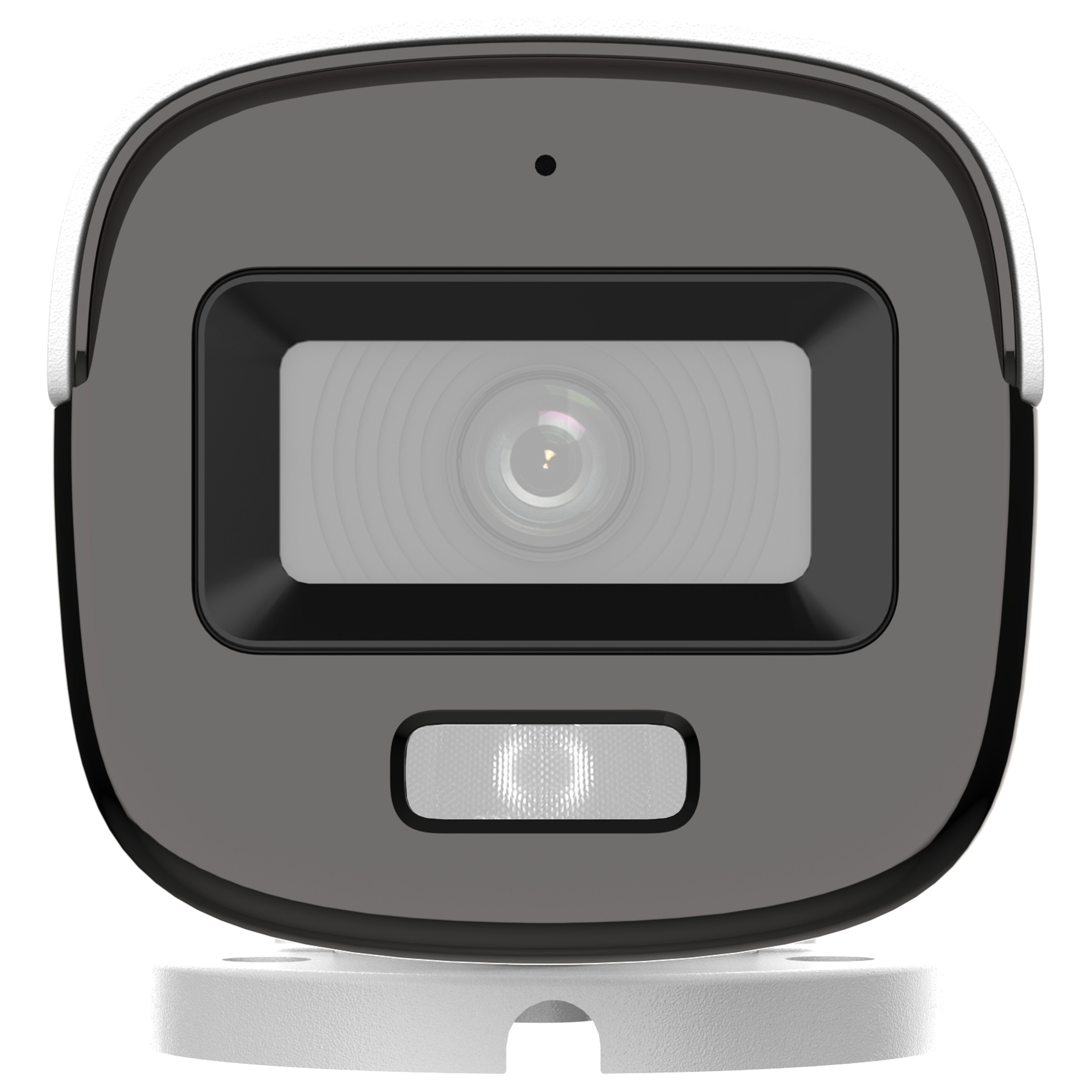 Cámara HIKVISION mini bala 2 mp lente 2.8 mm micrófono, color 24/7 luz blanca 20 m IP67 DS-2CE10DF0T-LPFS