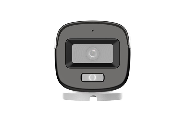 Cámara TurboHD HIKVISION 2 MP bala ColorVu Smart Hybrid Light 20 m 2.8 mm micrófono IP67 | DS-2CE10DF3T-LFS