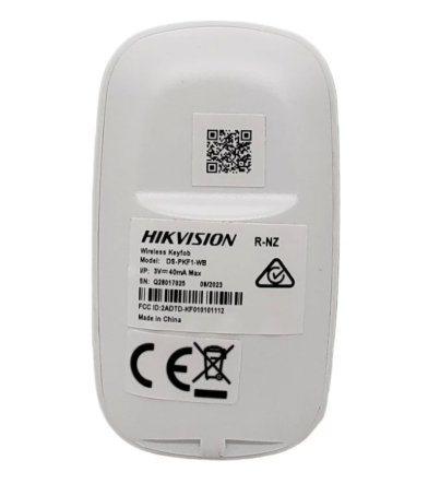 Control AXPRO HIKVISION para panel de alarma con 4 botones / DS-PKF1-WB