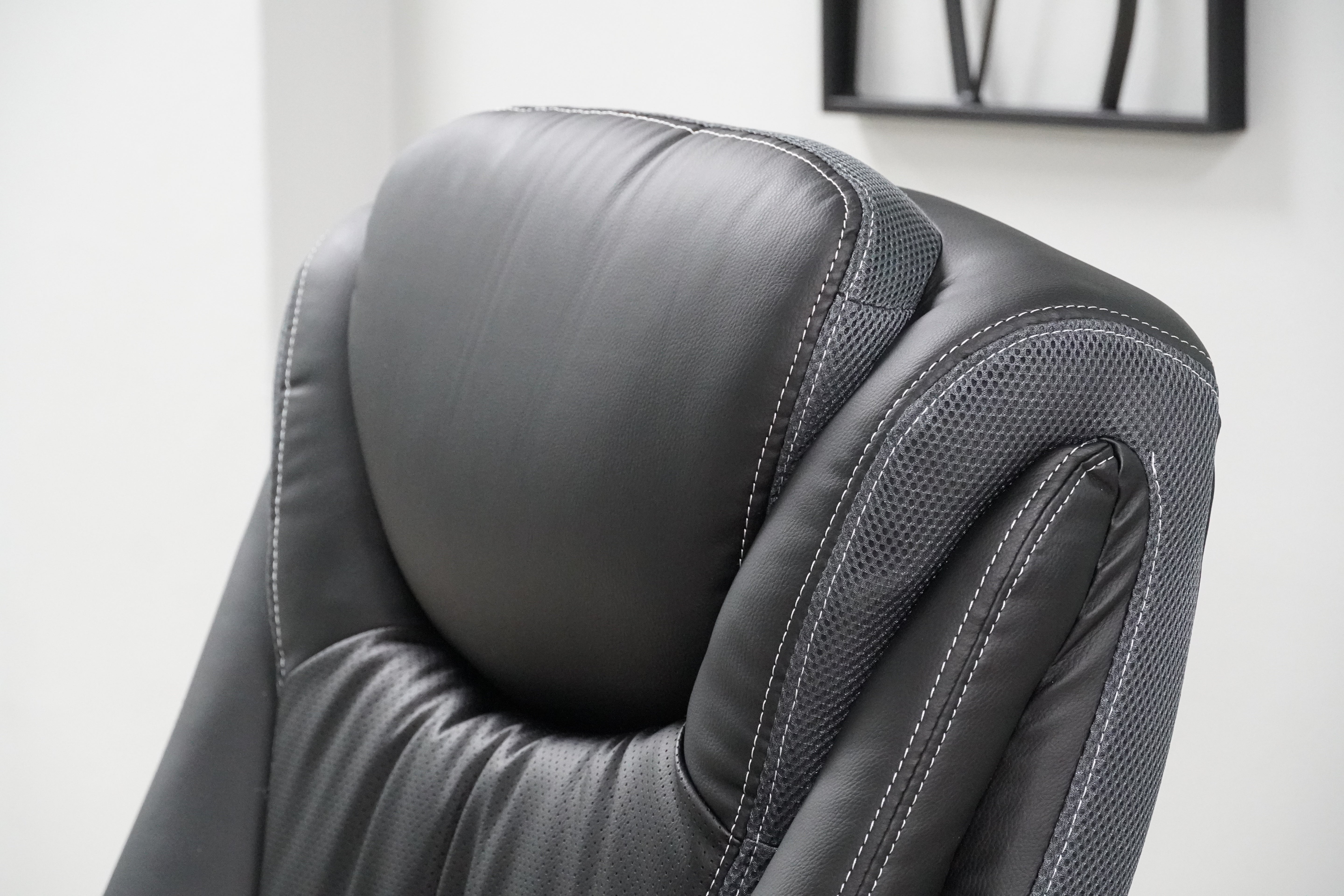 Silla SIT ejecutiva gris o negro, poliéster transpirable, nylon, clase 4 300 lb ajustable | SIT-9373H-FABRIC | SIT-9373H-PU