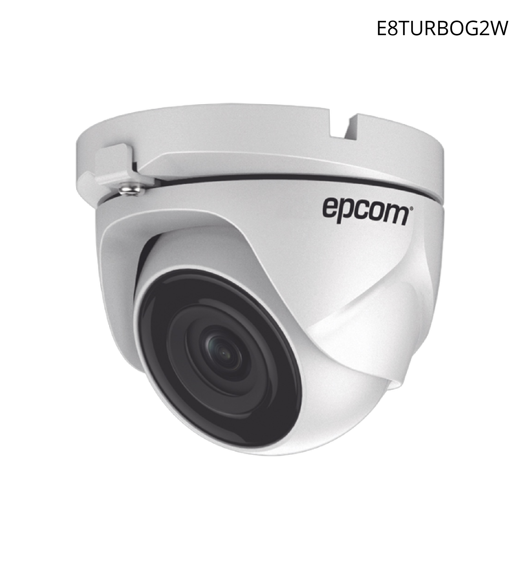 Cámara Epcom Turret 1080p TurboHD, Metálica, Gran Angular 103°, Lente 2.8 mm, IR EXIR 20 MTS, Exterior IP66.