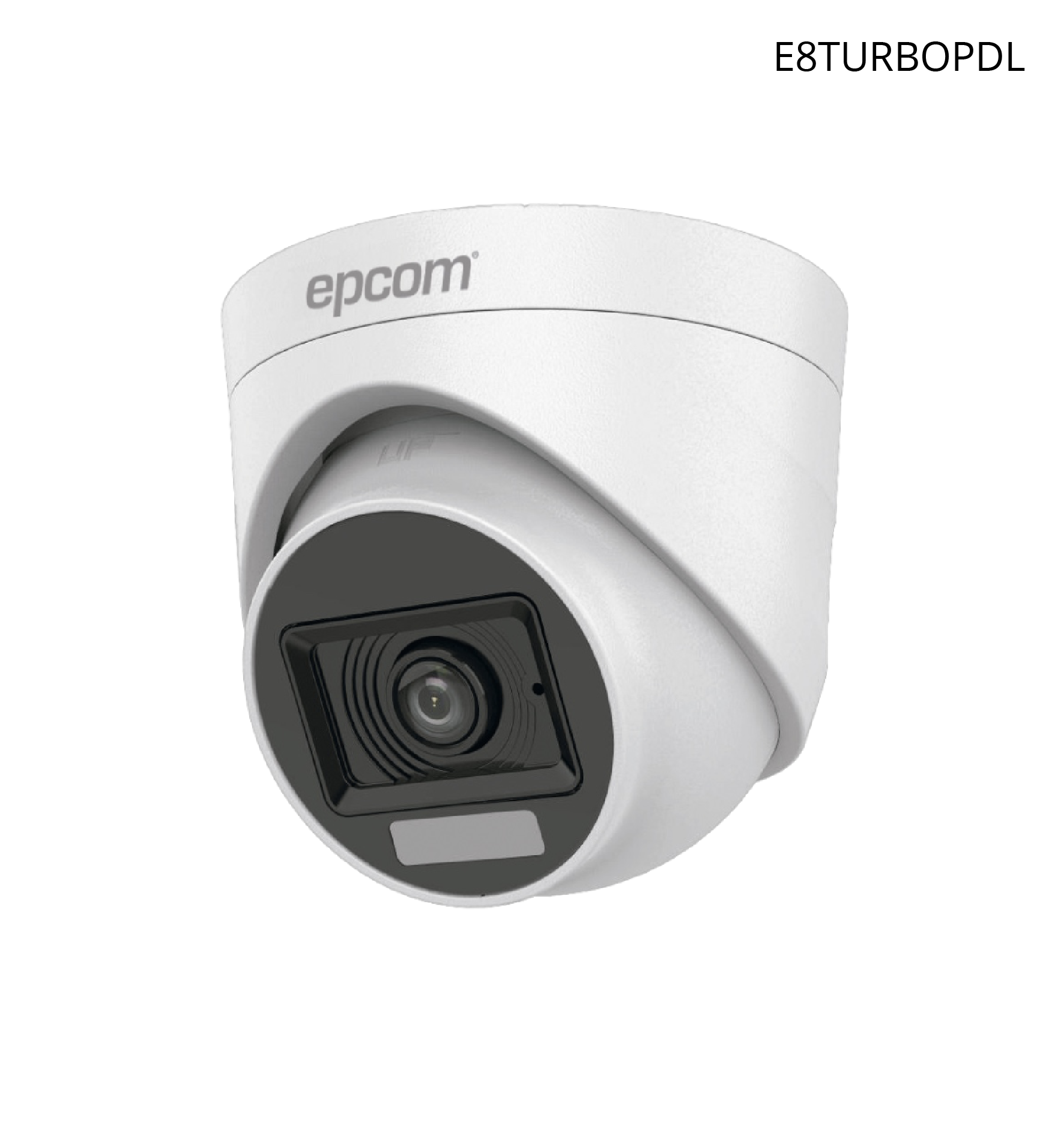 Cámara Epcom Domo 1080p TurboHD, Dual Light, 20 MTS IR, Interior, Micrófono Integrado.