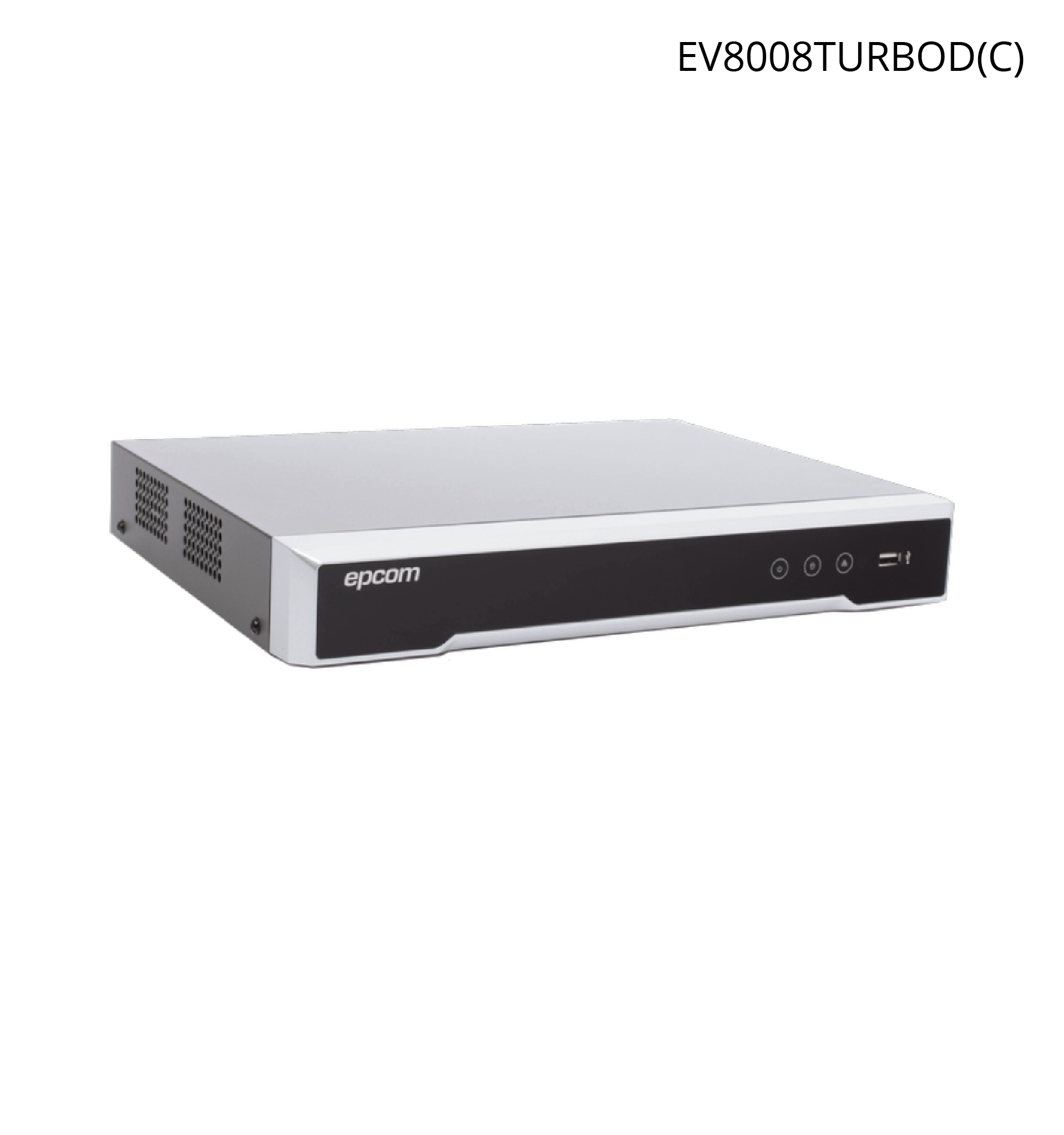 DVR Epcom de 8MP, 8 Canales 4K TurboHD + 8 Canales IP, Audio por Coaxitrón, H.265+.