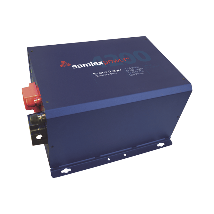 Inversor Cargador Onda Pura DE 4200 W, Alta Potencia, Ent:48 VCD, Sal: 110/230VCA, 50/60 Hz.