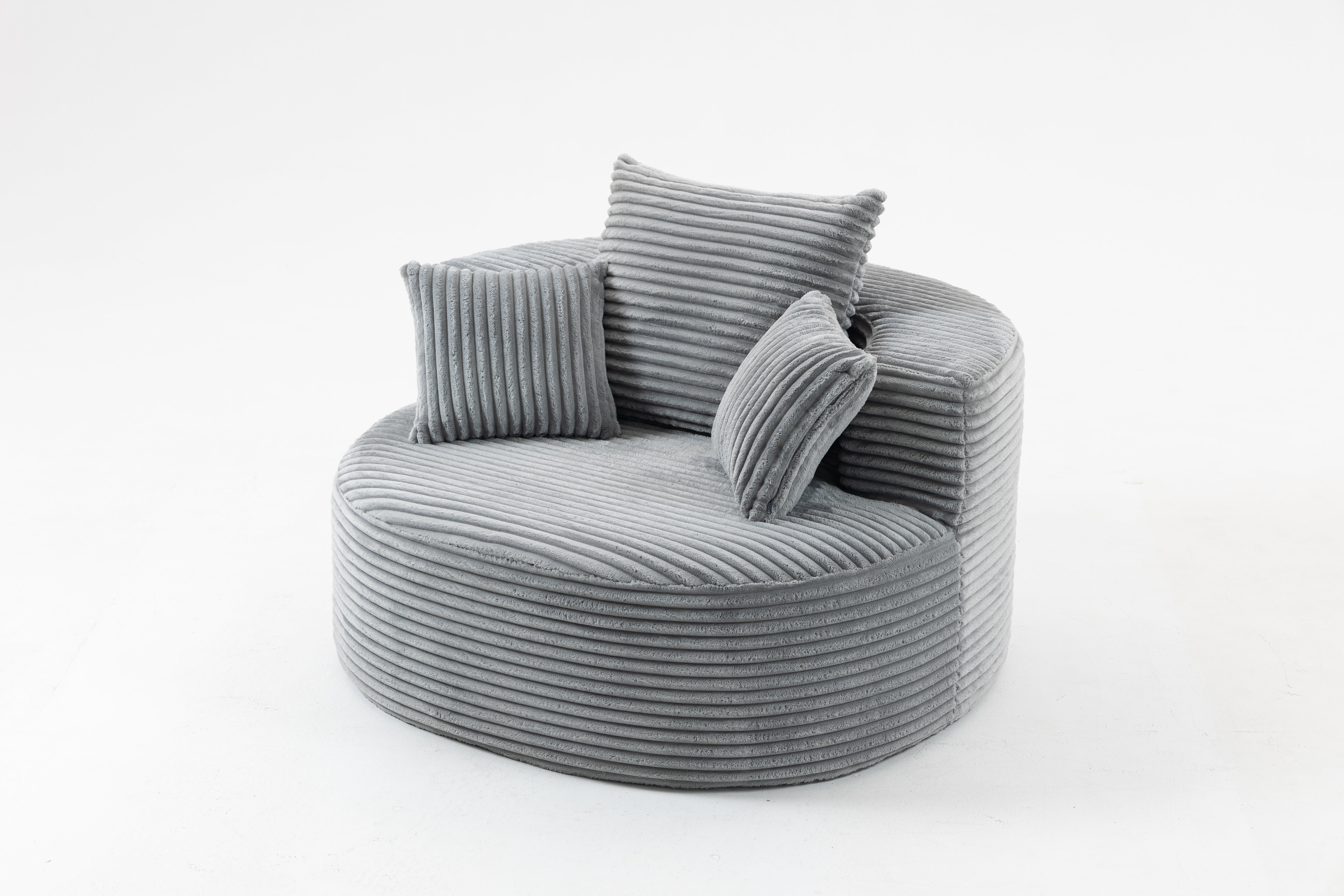 Sofá SIT Lumina individual foam de alta densidad color beige, gris, gris claro / 110 x 103 x 62.5 cm / SIT-LUMINA