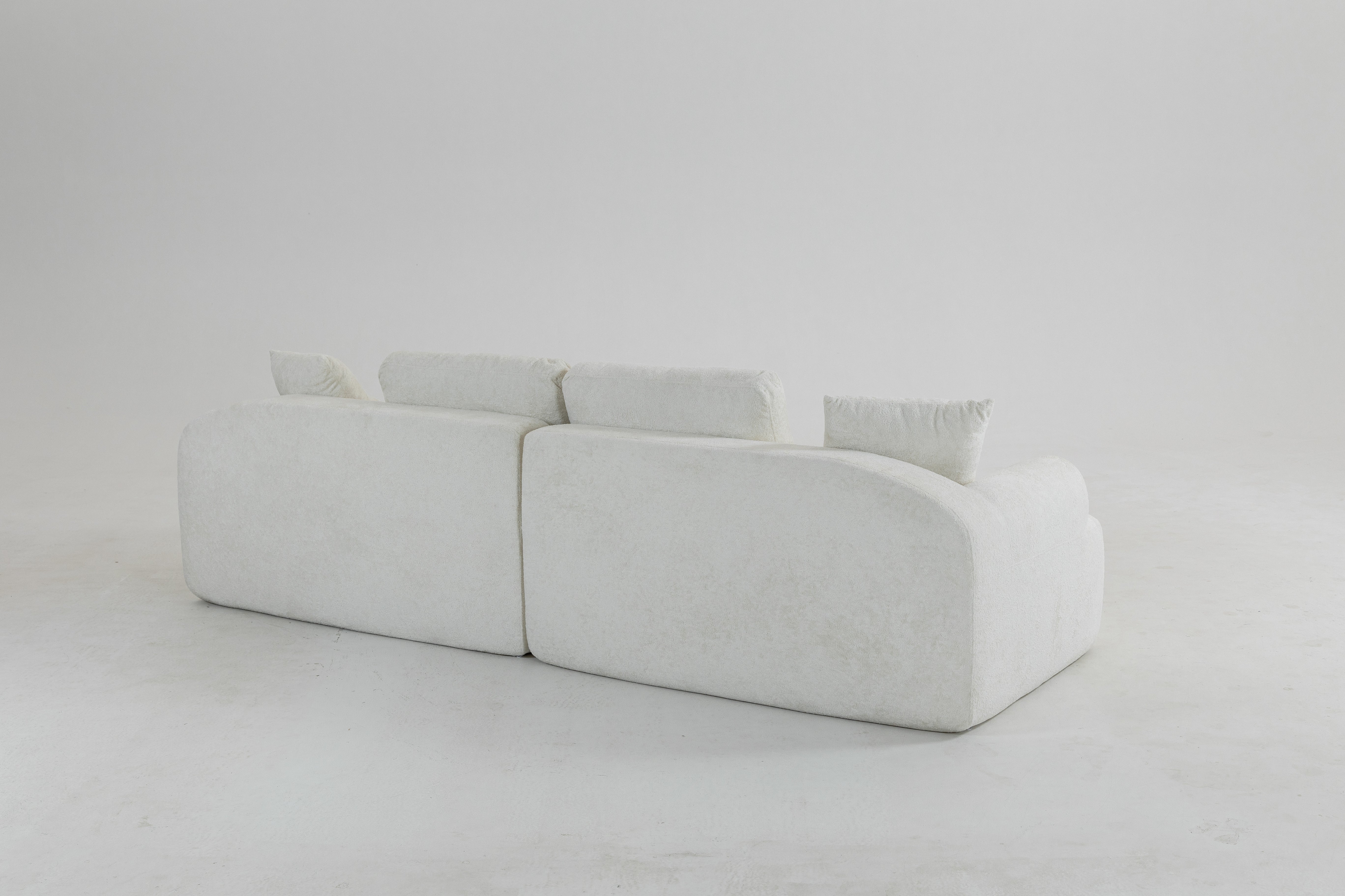 Sofá SIT Velora foam de alta densidad, colores café, gris oscuro o blanco gris / medidas 200 x 90 x 74 cm / SIT-VELORA