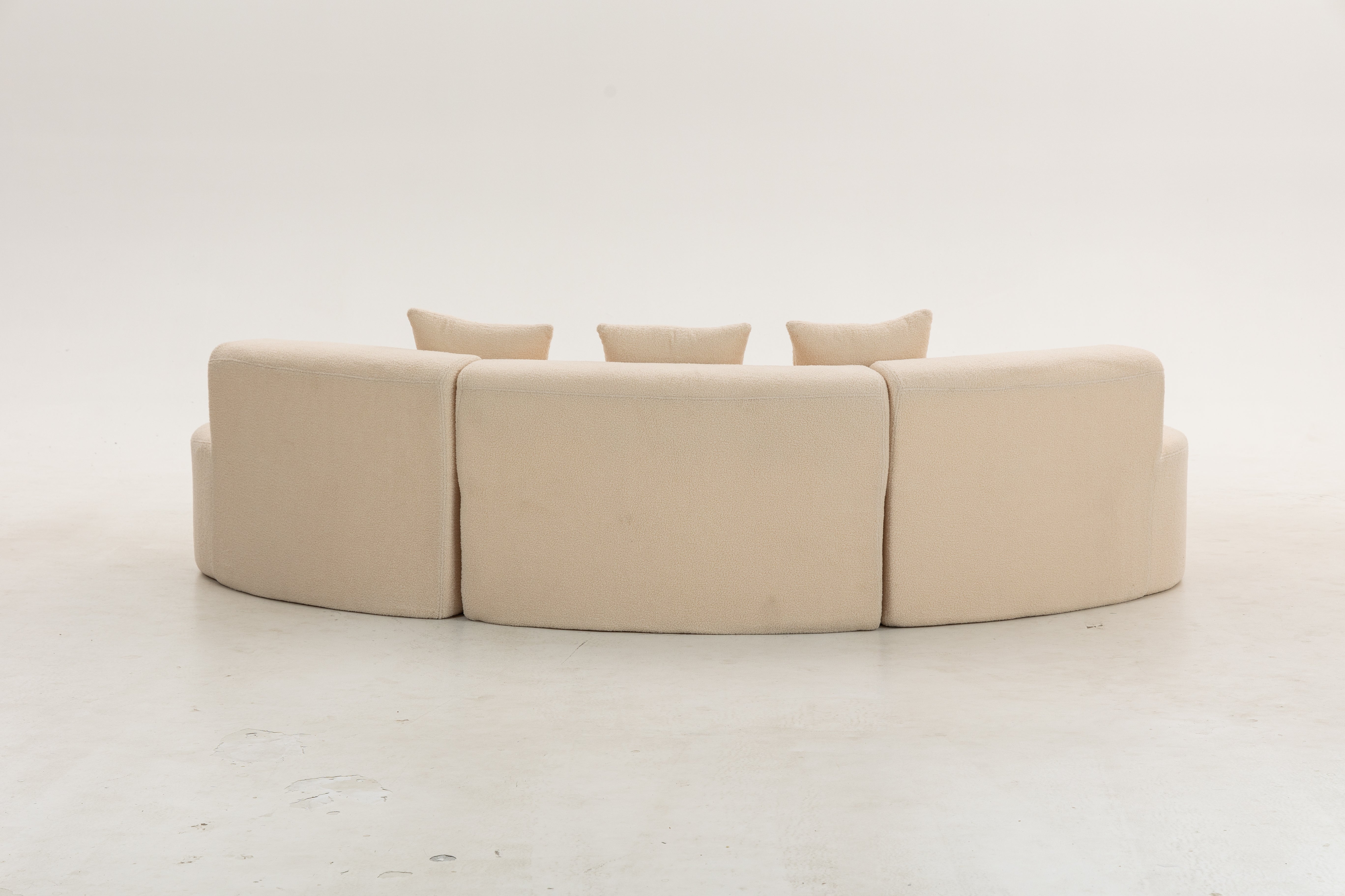 Sofá SIT Elisse foam de alta densidad color azul gris / medidas 284 x 133.5 x 68 cm SIT-ELISSE