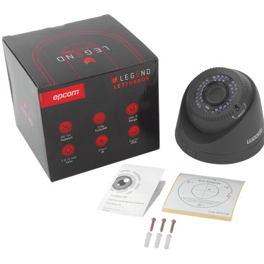 Cámara epcom domo varifocal 