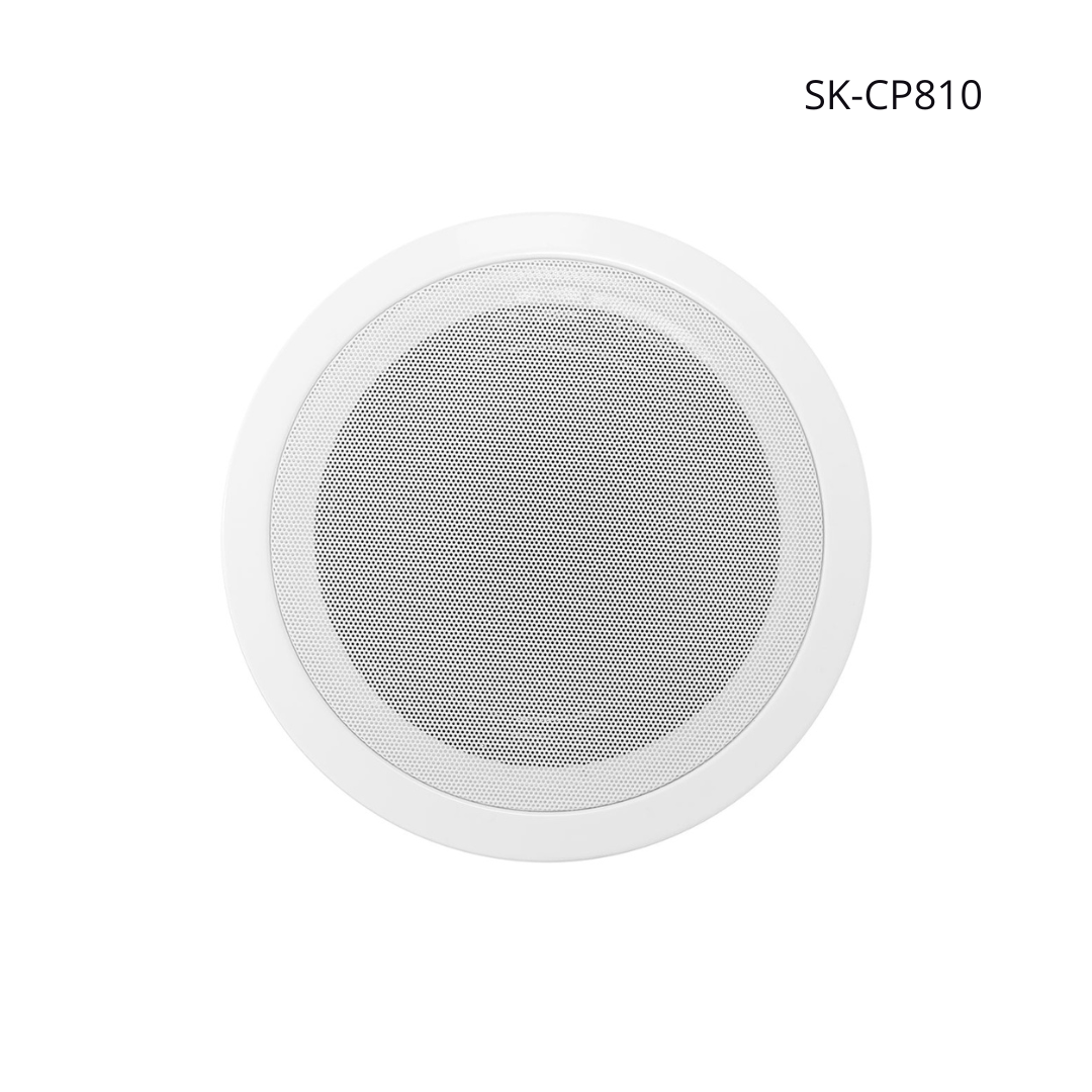 Parlante SKAUDIO de Techo, Color Blanco, 100/70v, 5-10w, 8 Pulgadas.