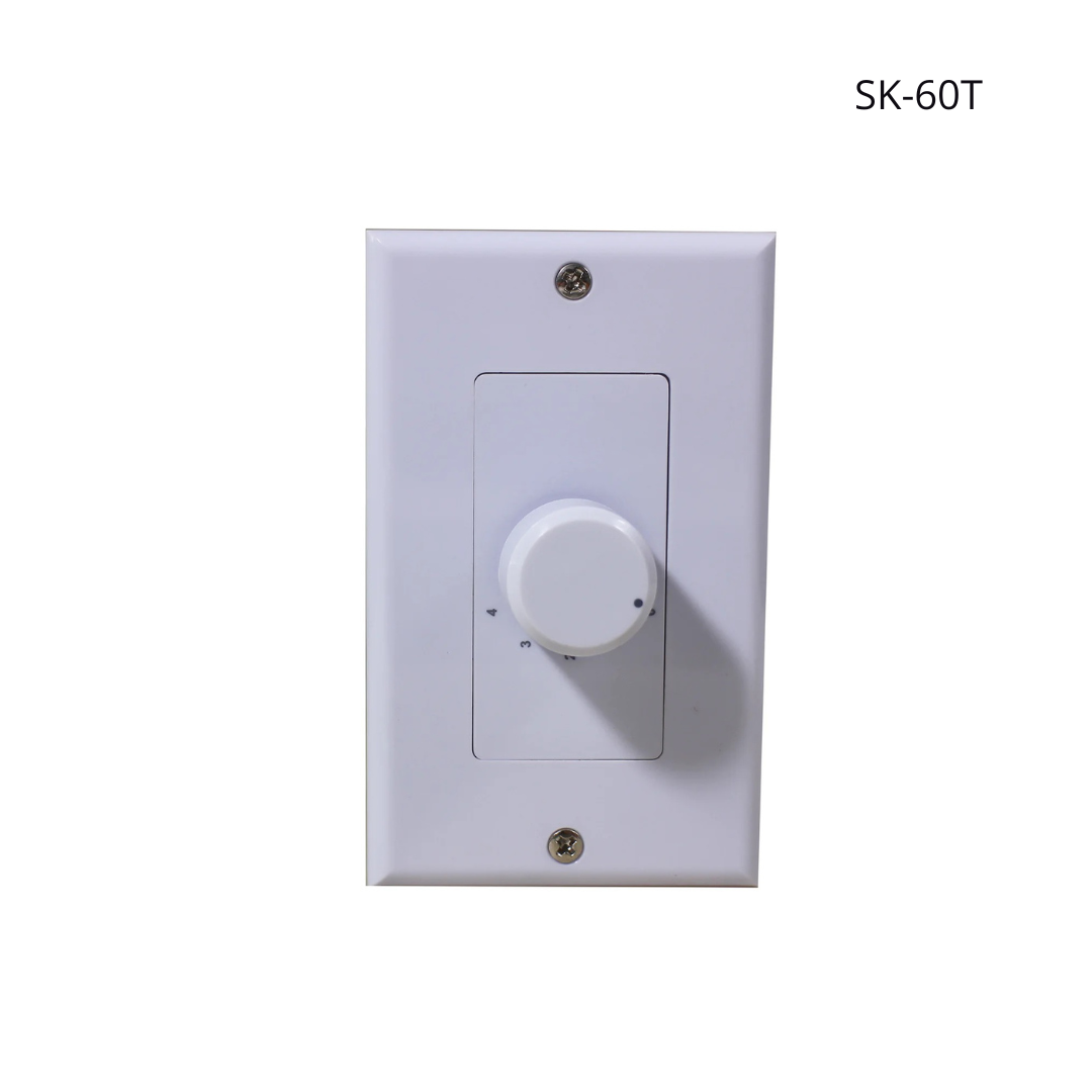 Control de Volumen SKAUDIO, 60w, 24VDC, Rectangular 115x70x80mm.
