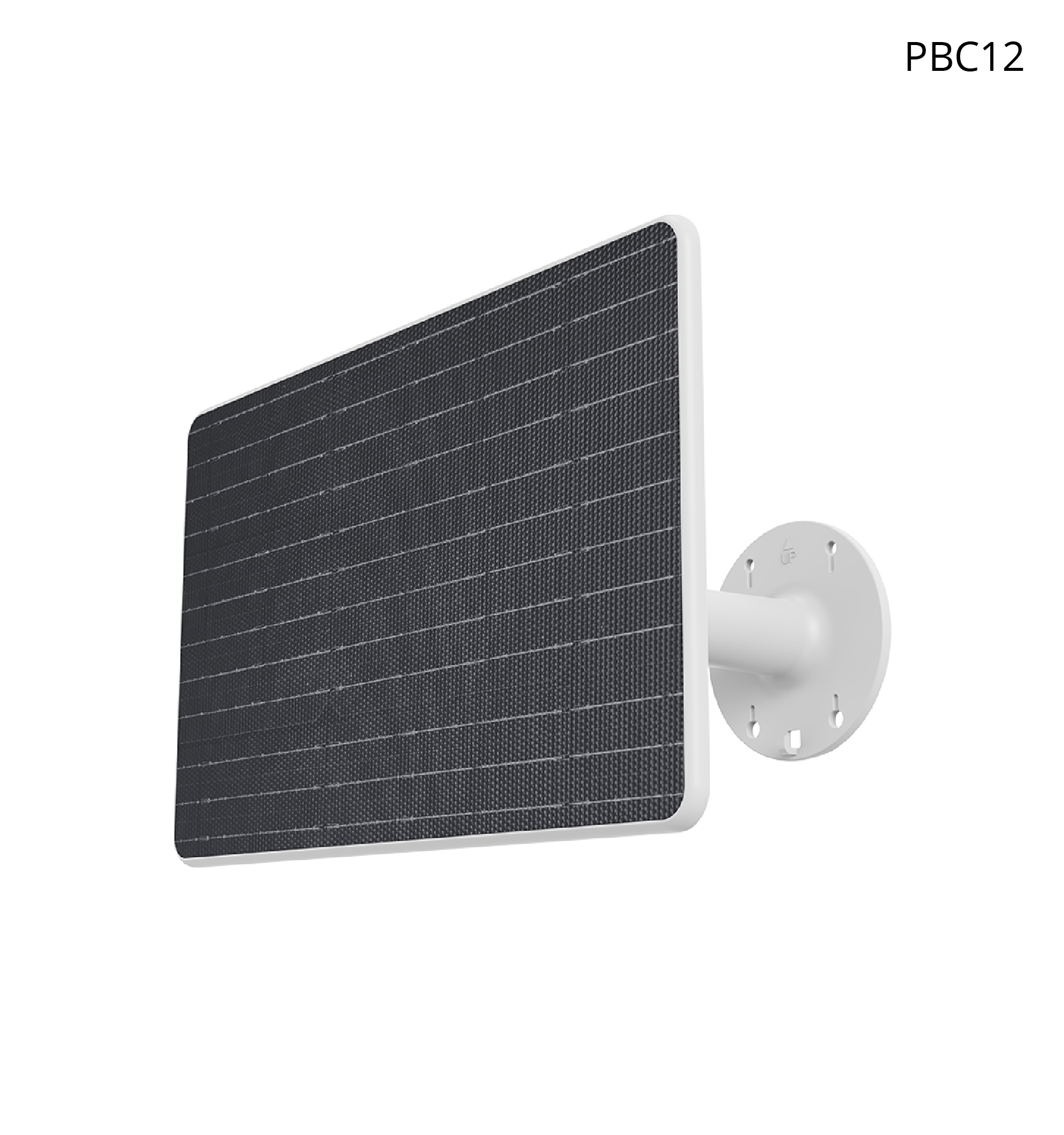 Panel Solar EZVIZ con Batería, Potencia de carga 12 watts, 6.5H de carga, Montaje en pared, IP67.