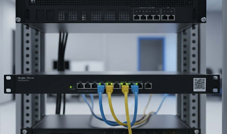 Router Ruijie de 10 puertos, 1.5 Gbps, 300 usuarios, 64 túneles, VPN, multi-WAN, balanceo de carga