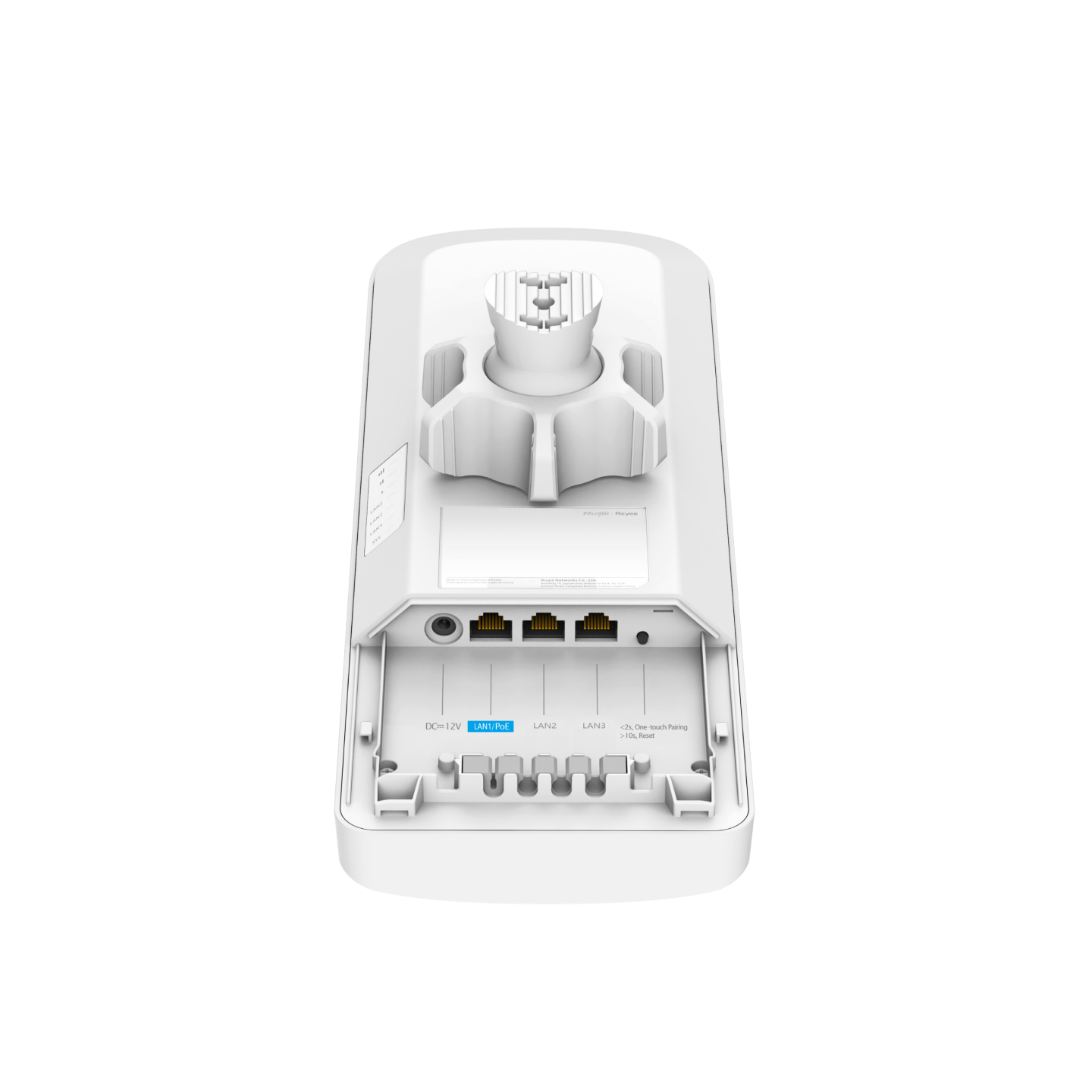 AP Ruijie integrado multipunto sectorial de 120° de 15 dBi compatible con Airmetro hasta 16 clientes RGEST450G